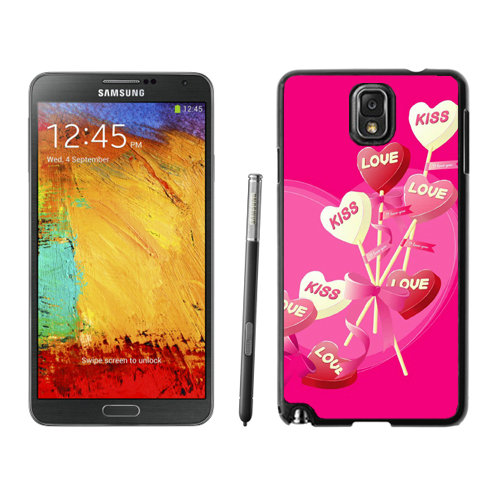 Valentine Sweet Kiss Samsung Galaxy Note 3 Cases EES